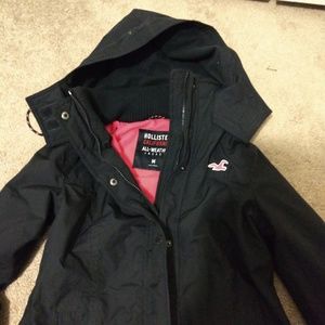 Hollister All weather jacket Navy
